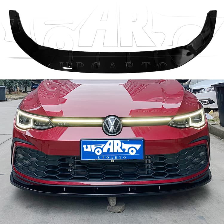 AR-VW-0127-Golf 8/GTI 3 Parts Style Front Lip