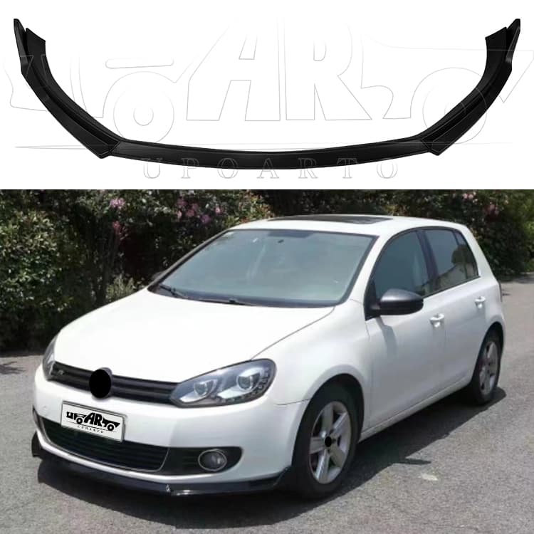 Golf 6 Three-Section Front Lip