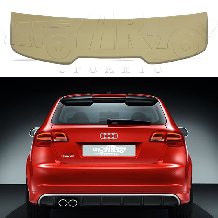 2003-2012 AUDI A3(8P) 5-Door Hatchback RS3 Style Rear Spoiler